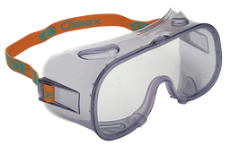 [10486] Climax 539-C, Safety goggles, softframe, single lens, acetate, clear, anti condens, non vented, IMPA 311011[88.0](2.9)