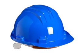 [10860] Climax 5-RS, Blue Safety helmet, HDPE, manualy adjustable 6 point suspension, EN397 / EN50365, IMPA 310102[117.0](2.98)