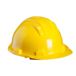 [10861] Climax 5-RS, Gele Veiligheidshelm, HDPE, 6 punts binnenwerk verstelbaar, EN397 / EN50365, IMPA 310103[254.0](2.98)