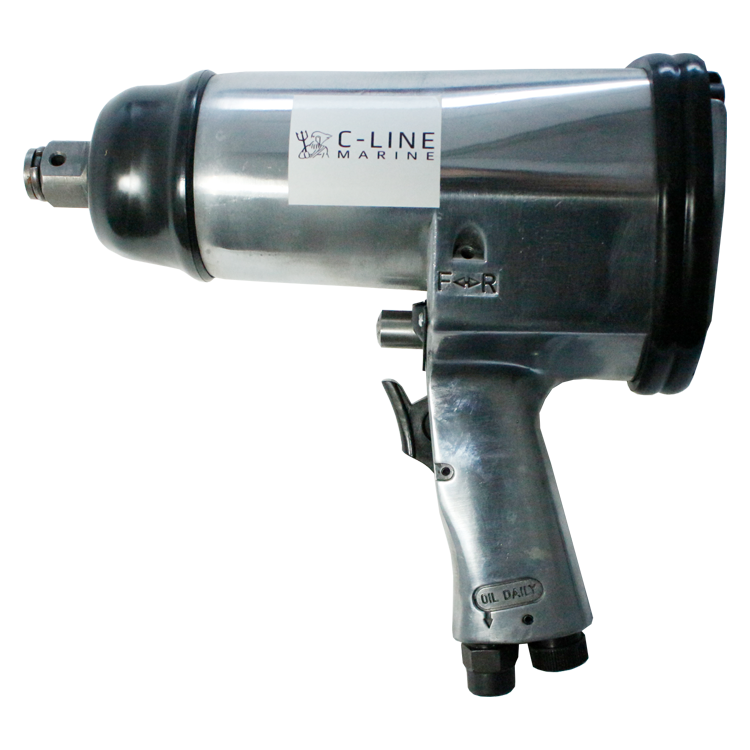 [11382] C-Line I-603, Pneumatic Impact Wrench, 3/4" square drive, 4800 rpm, 678 Nm, IMPA 590105