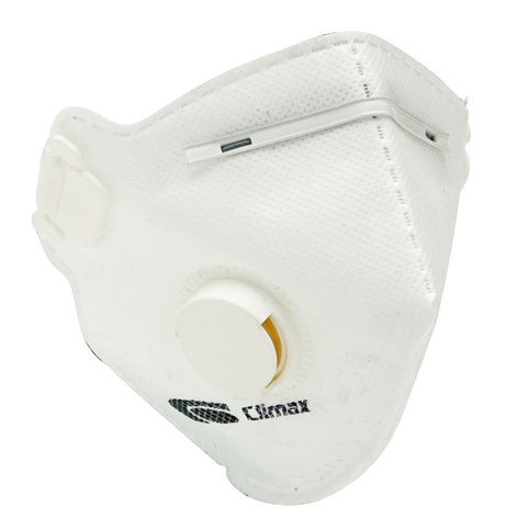 [10332] Climax 1720-V, Disposable face mask, FFP2/N95, WITH blowout valve, packed per piece, IMPA 331128