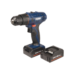 [10037] Ferm CDM1120 Cordless Drill 18 V,  2x 1.5 Ah Li-ion, with charger, IMPA 590906[9.0](107.28)