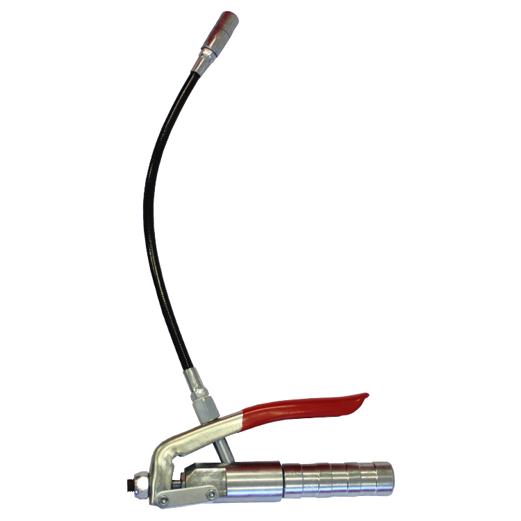 [10643] Grease Gun 2305, 1/4" NPT female in, without swivel, with flexible pipe, IMPA 617413