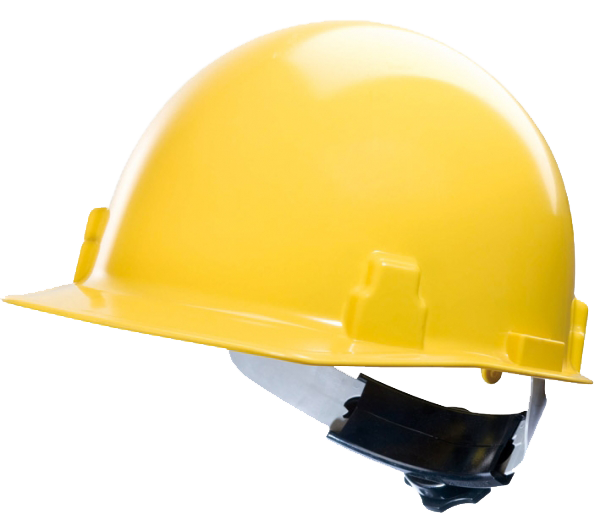 [10436] MSA Thermalgard helm, geel, met Fas-Trac binnenwerk, voor gebruik bij hoge temperaturen, IMPA 331160
