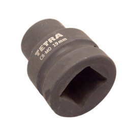 [10251] TETRA Krachtdop 19 mm voor Slagmoersleutel 1" (25,4 mm) Moer M12, IMPA 590247[82.0](6.84)