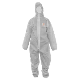 [11255] Technosafety disposable coverall, Cat III, Type 5/6, White, Anti-static, Size L, IMPA 312003[1154.0](3.18)
