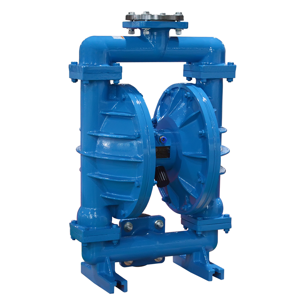 [11315] TETRA TDPK-80 SS/T, Pneumatische membraanpomp, roestvrij stalen frame, Teflon membramen, in/uit 3", IMPA 591708(2294.92)