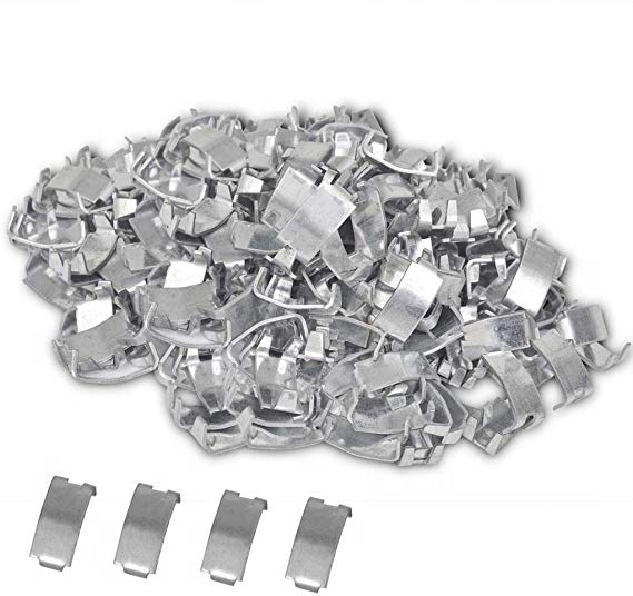 [11508] AP-Line Connecting clips for razor wire, box 100 pieces, IMPA 671219