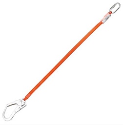 [11596] Climax 31-A 30/31, Anti-static lanyard including energy absorber, 1 screw-lock carabiner and 1 scaffolding hook, EN355[13.0](31.18)