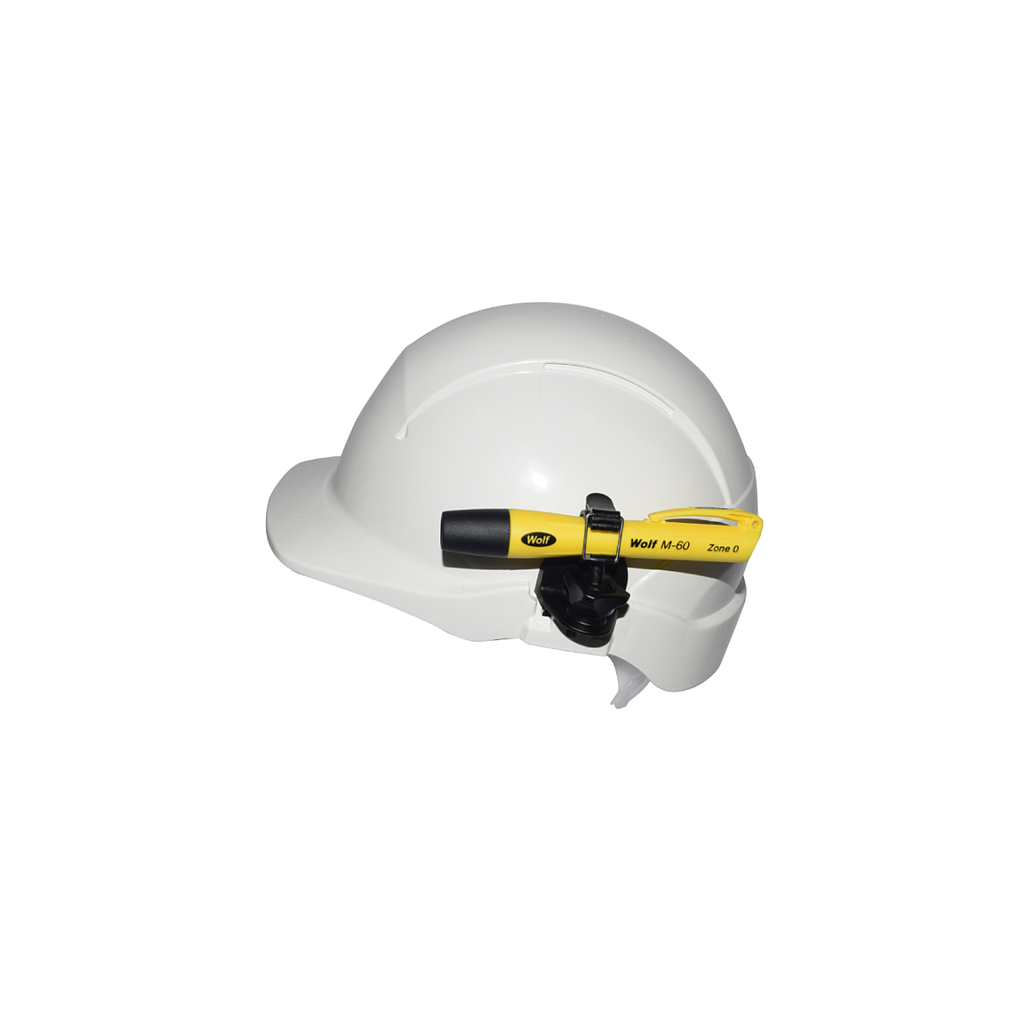 [11889] Wolf M-680, Helmet bracket for M-85 ATEX flashlight (lamp not included)