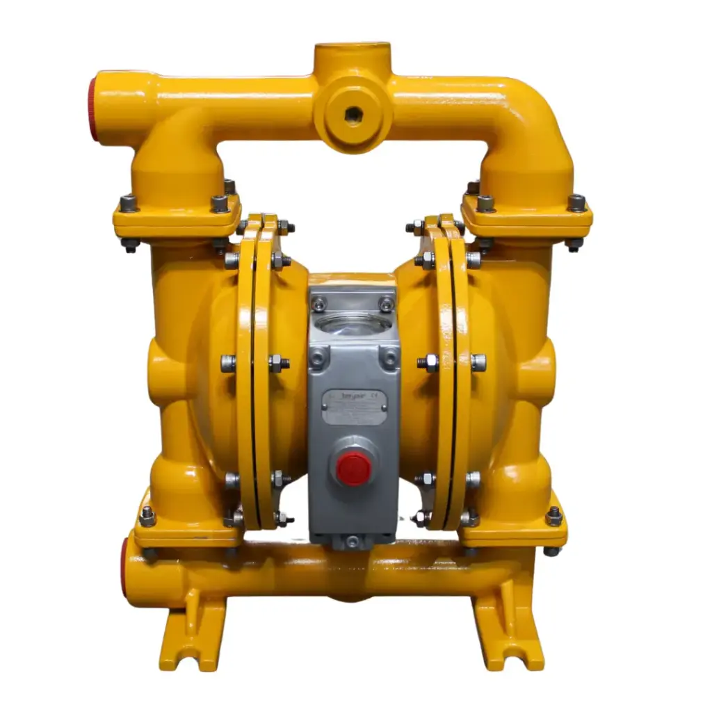 [12014] TETRA EXDP-25 AL/BN, Explosieveilige Pneumatische membraanpomp, aluminium frame, buna-N membranen, in/uit 1", ATEX Zone 1 en 2, IMPA 591701