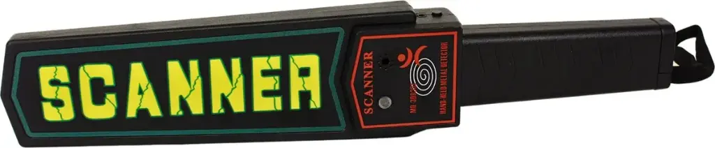 [12054] AP-Line Handheld metal detector, for security / ISPS purpose, incl holster
