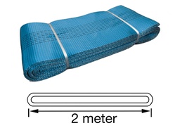 [12098] TETRA WSE-8T2M, Polyester webbing sling, Endless type, WLL 8 ton, Length 2 m, safety factor 7:1, EN1492-1, IMPA 232196[62.0](26.76)
