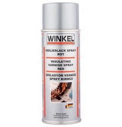 [12269] Winkel Insulation Varnish Red Spray, 400 ml, IMPA 795523[50.0](6.18)
