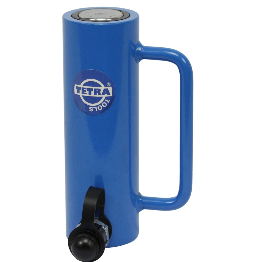 [12341] TETRA THC-10150, Hydraulic Cylinder, spring return type, 10 ton, stroke 150 mm, closed height 200 mm, IMPA 615137
