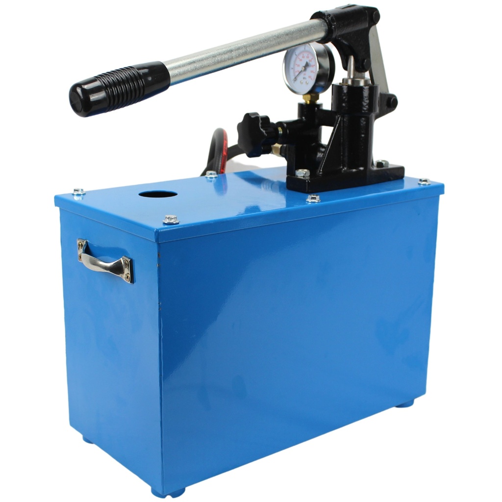 [12368] TETRA TMTP-60, Handmatige druktest pomp, 5L, 0-60 Bar, 13 ml p/slag, 1/4" aansluiting