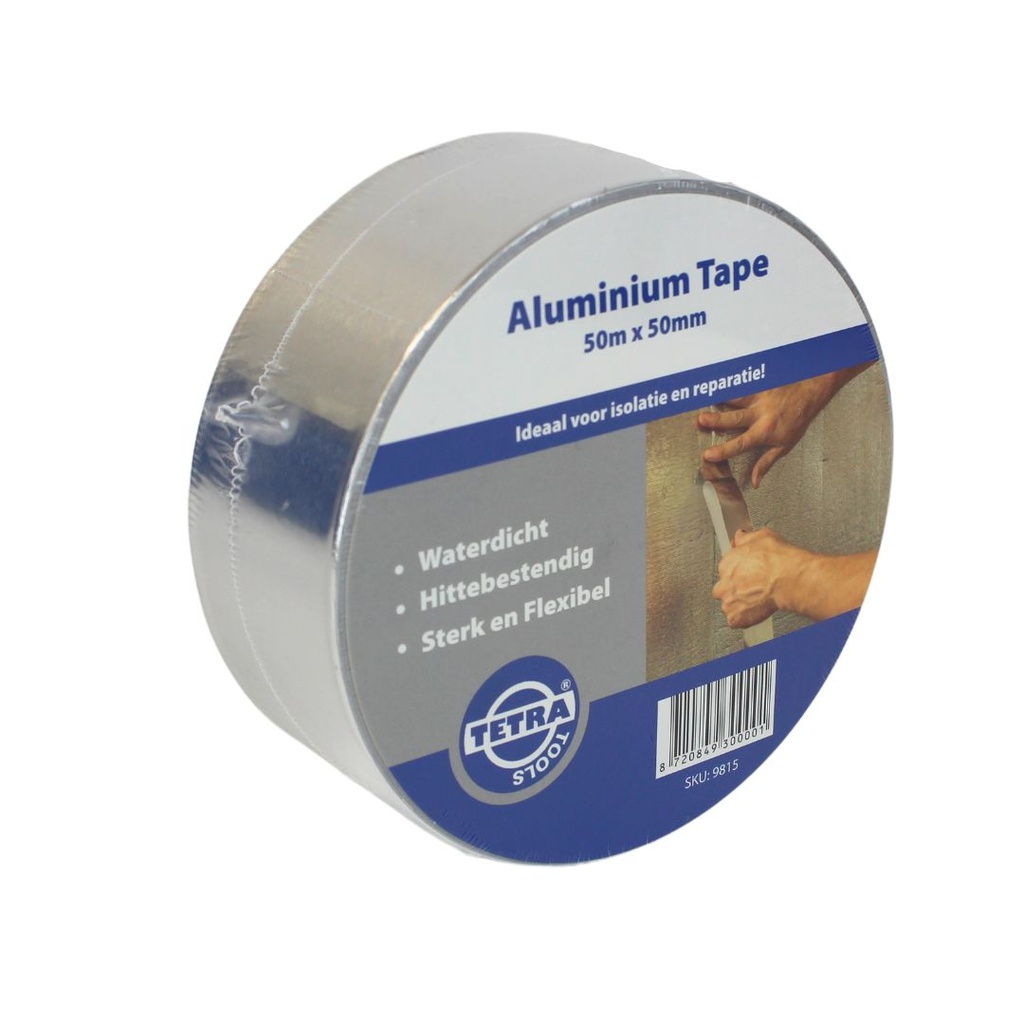 [9815B] Aluminium Tape, 50 mm breedte, 50 m lengte