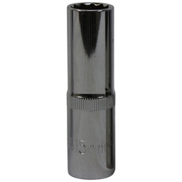 [12607] TETRA 12-point deep socket 15 mm for impact wrench 1/2" (12,7 mm), Length 78mm[98.0](2.58)