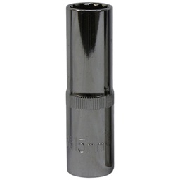 [12607] TETRA 12-punts Dopsleutel lang 15 mm. 1/2" (12,7 mm), Lengte 78mm[98.0](2.68)