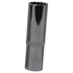 [12608] TETRA 12-point deep socket 16 mm for impact wrench 1/2" (12,7 mm), Length 78mm[98.0](2.64)
