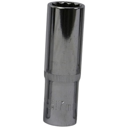 [12609] TETRA 12-punts Dopsleutel lang 17 mm. 1/2" (12,7 mm), Lengte 78mm, IMPA 610381[92.0](2.86)