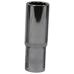 [12610] TETRA 12-punts diepe krachtdop 18 mm voor Slagmoersleutel 1/2" (12,7 mm), Lengte 78mm[98.0](2.85)