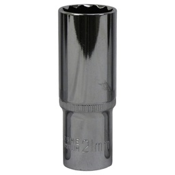 [12613] TETRA 12-punts Dopsleutel lang 21 mm. 1/2" (12,7 mm), Lengte 78mm, IMPA 610383[81.0](3.67)