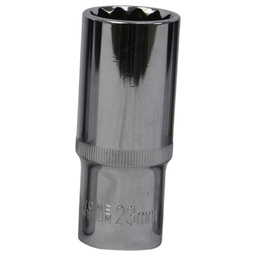 [12615] TETRA 12-punts Dopsleutel lang 23 mm. 1/2" (12,7 mm), Lengte 78mm, IMPA 610385[94.0](4.15)