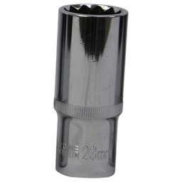 [12615] TETRA 12-punts diepe krachtdop 23 mm voor Slagmoersleutel 1/2" (12,7 mm), Lengte 78mm, IMPA 610385[98.0](3.99)