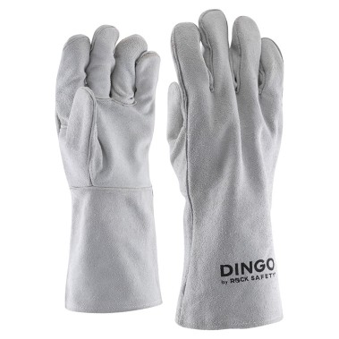 [12775] Working Glove Dingo, Welding glove, Leather with long cuff, Cat 2, Size 10.5, IMPA 190113