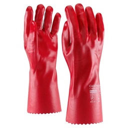 [12779] Werkhandschoen Cardinal-35, Olie-, Chemicaliën- en Zuur bestendig, PVC, Lengte 35cm, Cat 3, Maat 10.5, IMPA 190131[93.0](4.16)